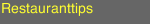 Restauranttips